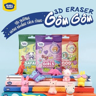 Gôm tẩy hình 3d