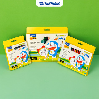 Bút sáp màu thiên long colokit doraemon cr-c04/do- 10 màu
