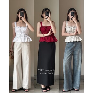  ÁO 2 DÂY BẢN TO FULL NƠ_AV1725   ảnh chính chủ   