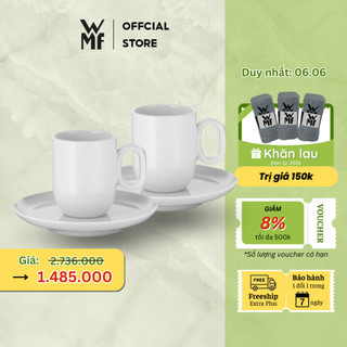 Bộ 2 Cốc Cà Phê WMF Barista Gốm Cao Cấp Nhập Khẩu Đức - 0695939440/0695929440/0695959440/0695949440