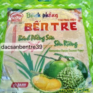 Bánh phồng sữa sầu riêng Bến Tre ( bịch 400g )