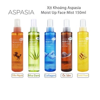Xịt khoáng Aspasia Moist Up Face Mist 150ml