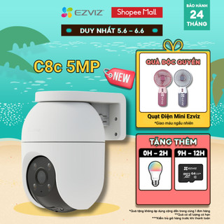 Camera WI-FI Ngoài trời EZVIZ C8c 4MP (2K+) gHI HÌNH MÀU BAN ĐÊM, Đàm thoại 2 chiều, Phát hiện người và xe, Đèn báo động