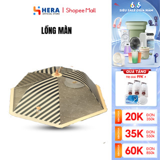 Lồng bàn gấp gọn thông minh GODWELL  thiết kế lưới gấp gọn lồng bàn tiết kiệm diện tích dễ dàng sử dụng cho gia đình