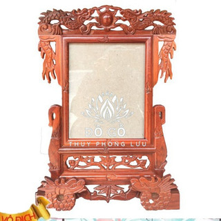 Khung ảnh rồng khung ảnh thờ gỗ hương cao cấp sang trọng