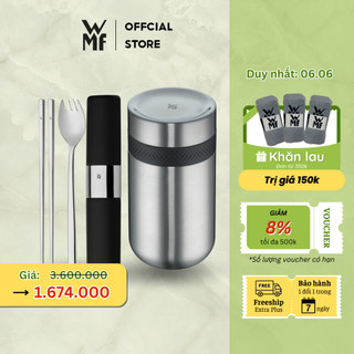  Bình Đựng Thức Ăn Giữ Nhiệt WMF DT 200 - 500ml và Bộ Đũa Thìa Cá Nhân 0605246030|1295056040