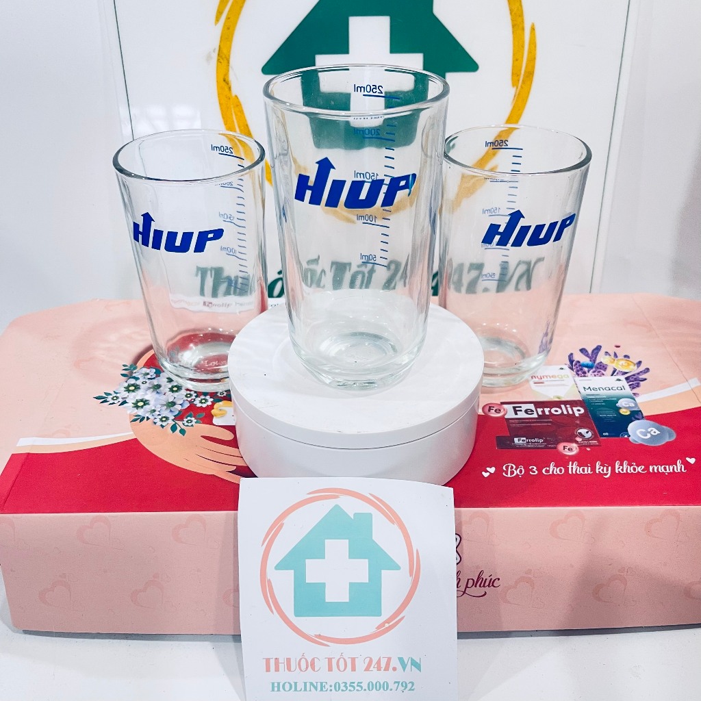 Bộ 6 cốc thủy tinh chia vạch