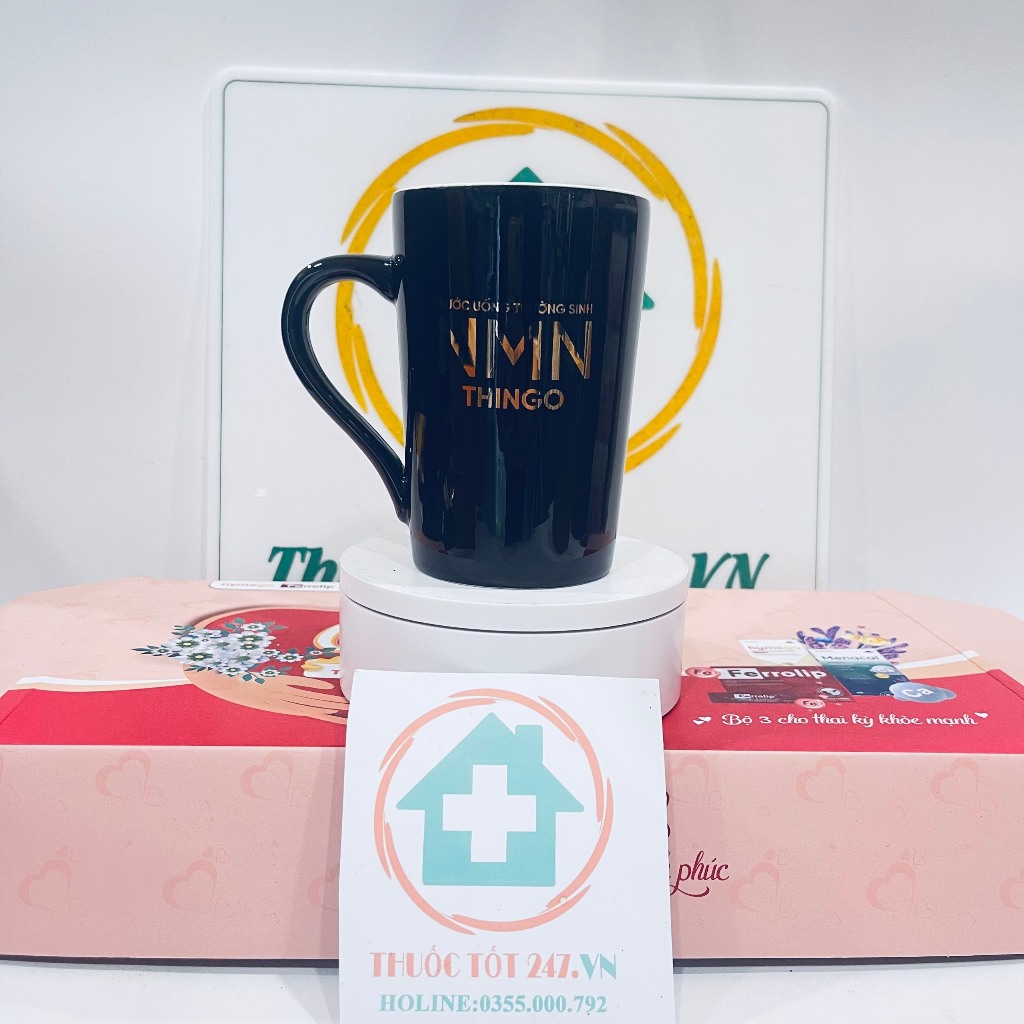 Ly sứ màu đen thương hiệu NMN