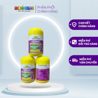 Kẹo gum Vitamin tổng hợp và rau củ quả cho bé
