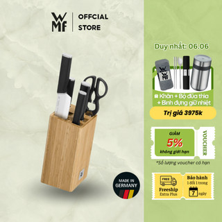 Bộ Dao 6 Món WMF KINEO ASIAN Chất Liệu Thép Không Gỉ, Giá Cắm Gỗ Sang Trọng, Bền Bỉ - 1882219992