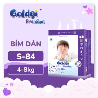 Bỉm Goldgi cao cấp đủ size Dán S40/nb50/M66/L56 Quần M60/L48/Xl44/XXL32 cho bé phiên bản Premium