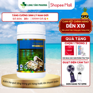 Viên uống tinh chất hàu Vitatree Oyster Extract 90 viên, tăng cường sinh lý nam của Úc