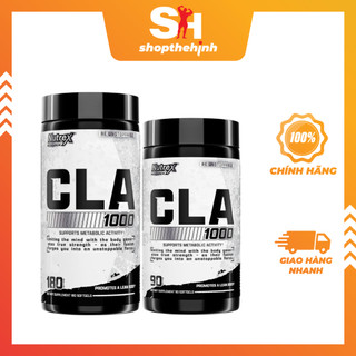 Nutrex cla - viên giảm mỡ tự nhiên, ko tác dụng phụ, ko mệt mỏi, chóng mặt