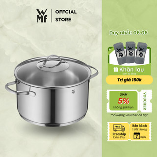 Nồi Canh Thép Không Gỉ WMF Provence Plus 24cm 5,7L Đáy 3 Lớp, Dùng Cho Mọi Loại Bếp - 0722246380