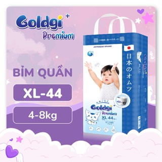 Bỉm Quần GOLDGI Size XL Cao cấp ( 44 Miếng ) bản Premium