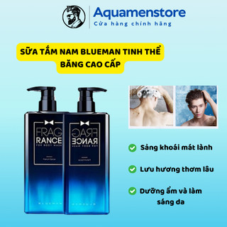 Sữa Tắm Nam BLUEMAN Cao Cấp Tinh Thể Băng phiên bản đặc biệt 500ml