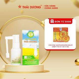 Xịt mũi họng Thái Dương - Sao Thái Dương