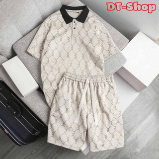 Đồ Bộ Quần Áo polo Nam Nữ Mùa Hè Chất Thun Lạnh Co Giãn 4 Chiều 3 Màu mặc cặp ,nhóm in nhiệt chữ BC trẻ trung - dt_shop