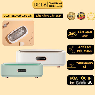  Máy Rửa Trang Sức Bằng Sóng Siêu Âm DELADEP Vệ Sinh Trang Sức Đồng Hồ Kính Phụ Kiện Thời Trang LSK01 