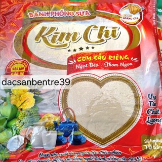Bánh phồng sữa sầu riêng Kim Chi ( bich 400g )