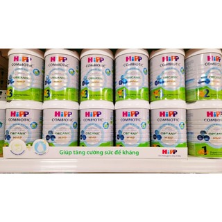 SỮA BỘT HIPP OGANIC COMBIOTIC 800g số 1,2,3,4