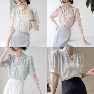 Áo lụa viền cao cấp