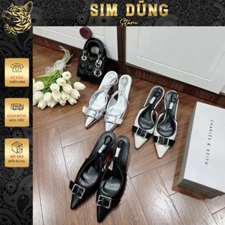  GUỐC CK MŨI NHỌN ĐEN BE BẠC CAO 7 PHÂN HOT HIT   Chuẩn Size  8396 