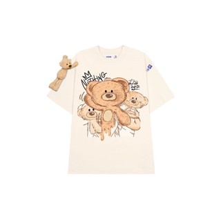 Áo thun Teddy phong cách đường phố chất liệu 100% cotton cực xịn sò, Áo Phông Unisex Nam Nữ