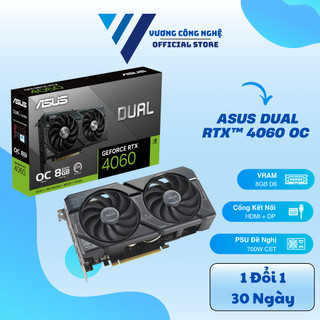  Card màn hình ASUS Dual GeForce RTX 4060 OC Edition 