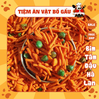 Bim bim tăm đậu Hà Lan, Bim bim que ăn vặt tuổi thơ thơm giòn, Snack que bim tăm hot