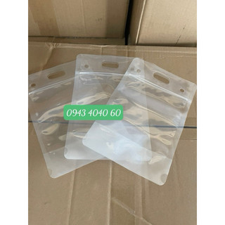 1kg túi zip đựng trà chanh,trà sữa không in 500ml-600ml
