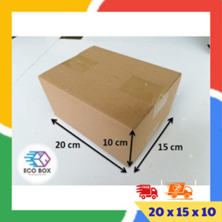 ECOBOX - 20x15x10 COMBO 10 hộp carton đóng hàng