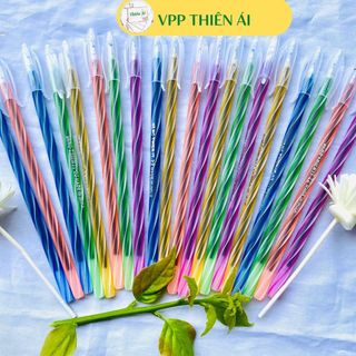 Lẻ 1 bút bi nến dài ấn độ cao cấp it22x/it24d - vpp thiên ái