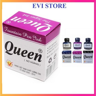 Mực bút máy Queen / Mực Queen dành cho viết mực