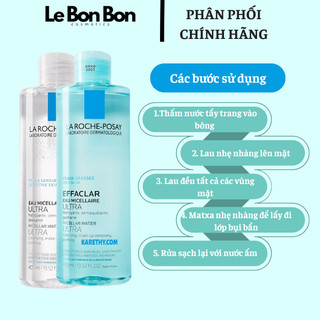 tẩy trang Laroche dịu nhẹ da dầu và da nhạy cảm