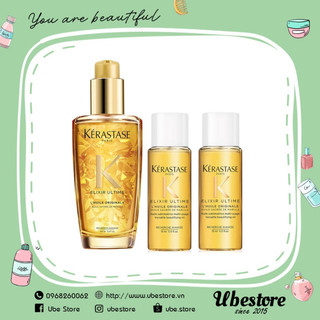 Tinh dầu dưỡng tóc elixir ultime 15ml