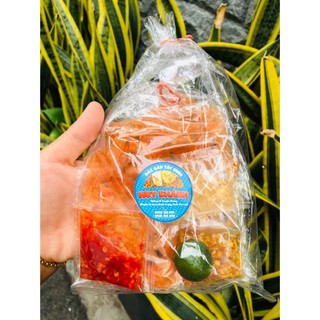 Bánh tráng phơi sương cay sổt ớt đỏ