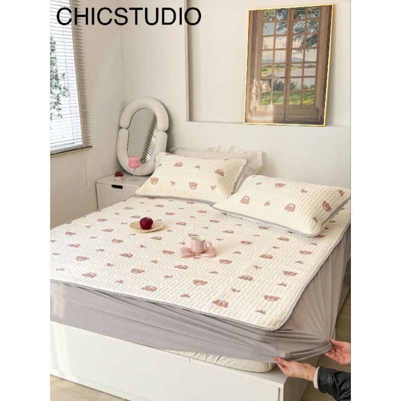 CHIẾU ĐIỀU HÒA CAO SU NON 5D CHIC STUDIO ĐẸP MÁT LẠNH MÙA HÈ