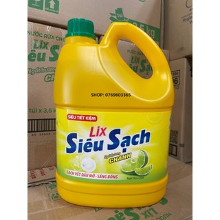 Nước rửa chén lix siêu sạch 3,6kg
