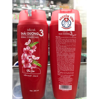 Dầu xả thái dương 3 đỏ 200ml