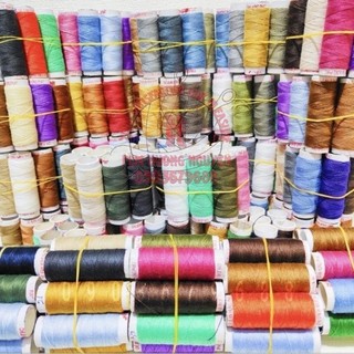 Chỉ may quần jean - Combo 10 ống 10 màu ngẫu nhiên