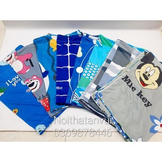 Áo gối nằm thun lạnh size bé 30×40cm