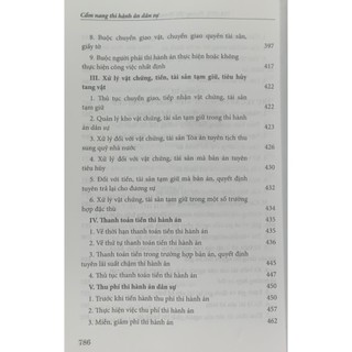 Sách- Cẩm nang thi hành án dân sự (Tái bản lần thứ hai, có sửa đổi, bổ sung)