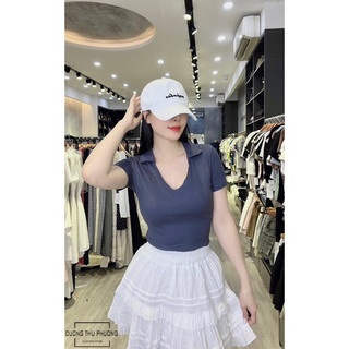 Áo thun cổ bẻ -LADY.Clothing