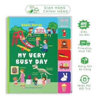 Sách: basic words – my very busy day
