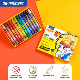 Combo 10  Hộp Sáp màu Colokit CR-C016