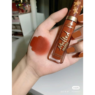 Son Kem Lì Too Faced Melted Matte Gingerbread Đỏ Cam Đất