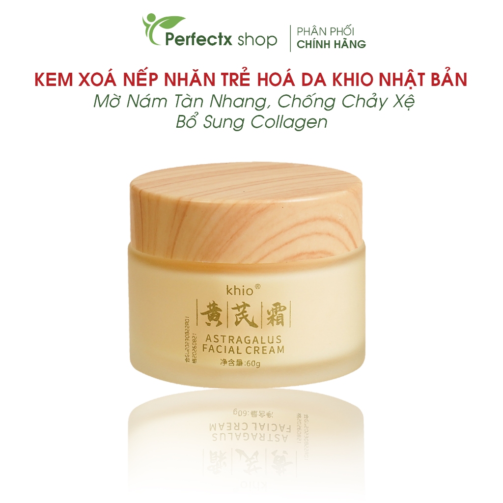 Kem xoá nếp nhăn KHIO Nhật Bản -  Kem xoá nếp nhăn, chống chảy xệ, bổ sung Collagen, trẻ hóa làn da