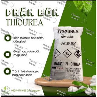 Giá sỉ bao 25kg phân bón Thiurea chuyên ra hoa trái vụ
