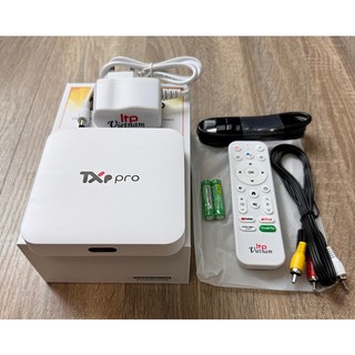 Tivi box txp-pro+ 5g giọng nói, xem truyền hình bản quyền 2024